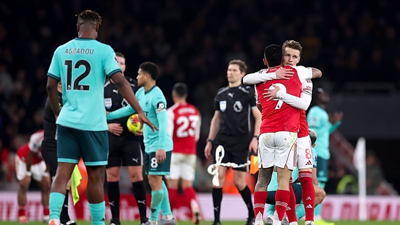 Arsenal’s performance vs Wolves prompted an frank dressing room team talk