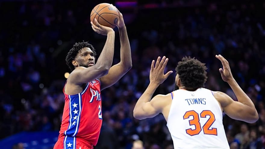 NBA Insider Gives Grim Health Update On Philadelphia 76ers Joel Embiid