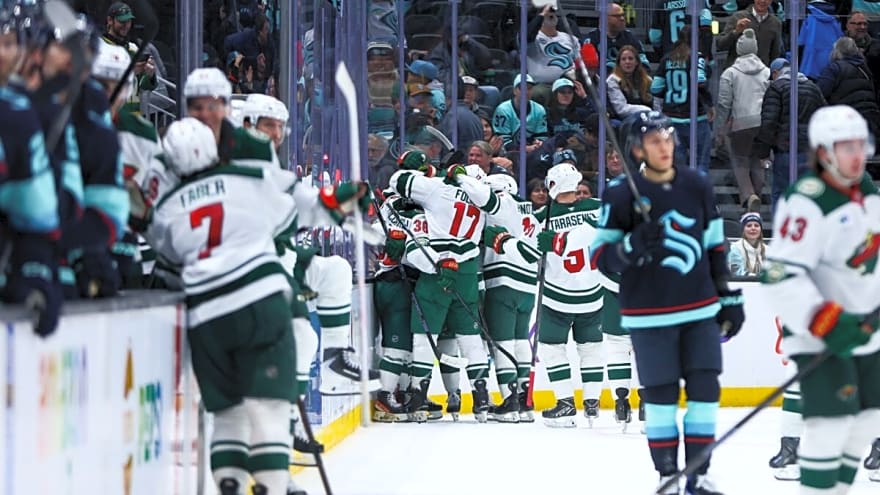 Wild take down Seattle on Zuccarello's overtime winner