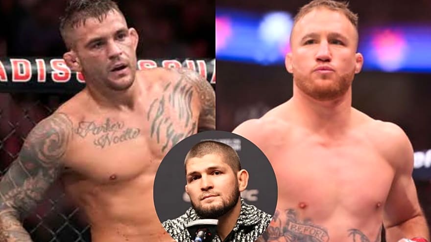 Khabib Nurmagomedov Explains Why He’ll 'Never' Be Friends With Dustin Poirier and Justin Gaethje
