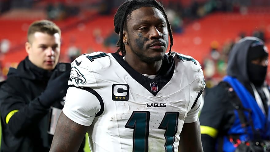 A.J. Brown Comments on Eagles' Coaching Change After NFL Season