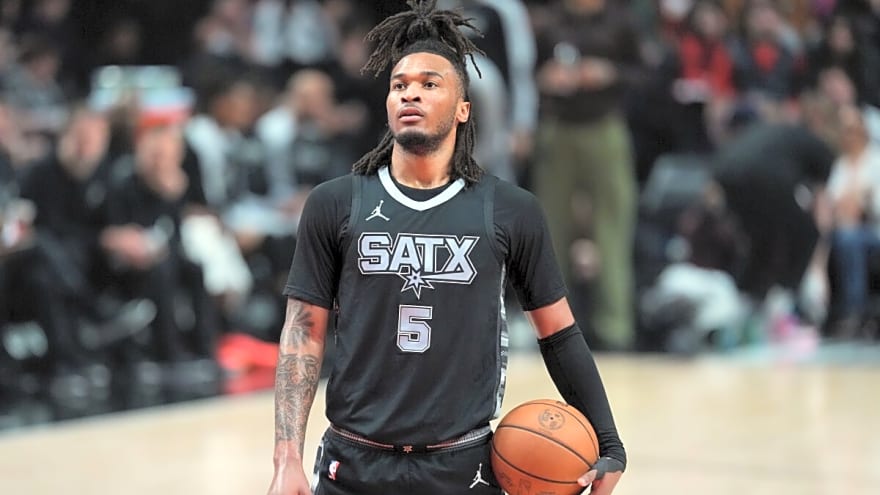 Spurs Announce Stephon Castle Injury Update for Warriors Game