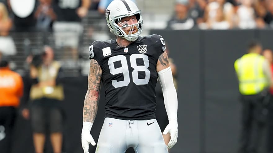Maxx Crosby Leaves 13-Minute Farewell For Raiders Fan After Ravens Trade