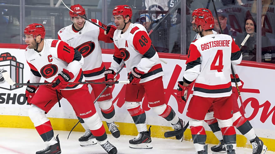 Hometown Kid Jarvis Leads Hurricanes to 4-3 Win Over Jets