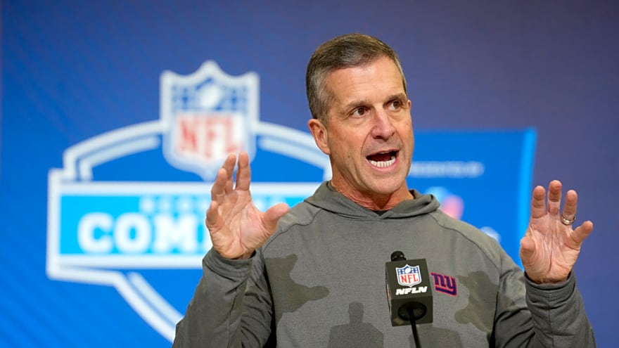 John Harbaugh got painfully close to making his first blockbuster move with the Giants