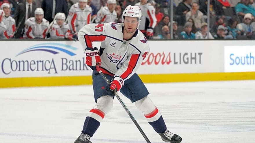 Devils Acquire Declan Chisholm From Capitals for 2027 4th-Round Pick