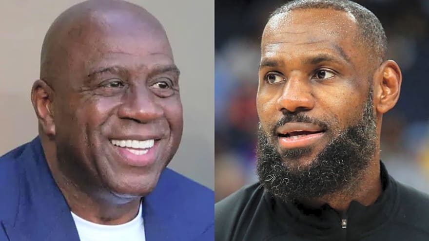 Magic Johnson Holds Private Las Vegas Expansion Meeting Amid LeBron James’ Ownership Interests