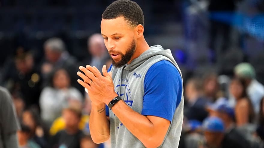Warriors Announce Steph Curry News After Leaving Rockets Game