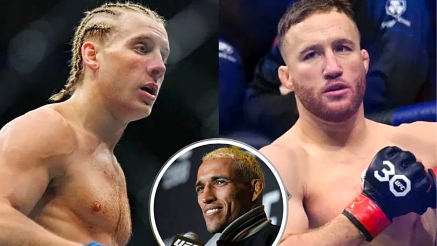 Charles Oliveira Keeps Title Hopes Alive in Fiery Response to Justin Gaethje vs. Paddy Pimblett