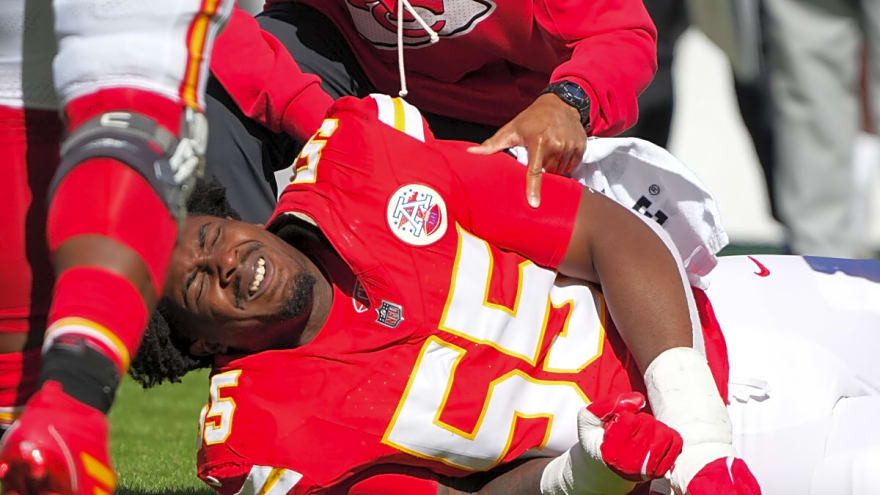 Chiefs HC Andy Reid provides injury updates on Omarr Norman-Lott, Trey Smith after dominant Week 7 win over Raiders