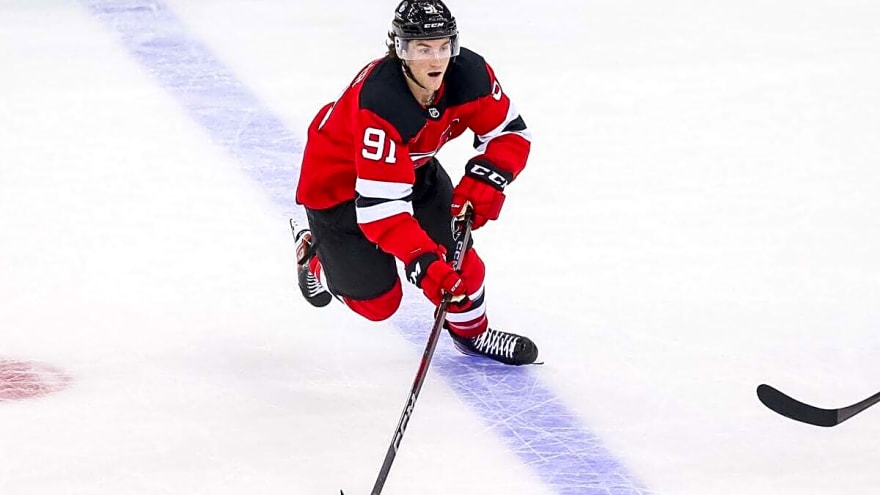 Devils’ Dawson Mercer Playing in 400th Game; Approaching Team Iron Man Streak