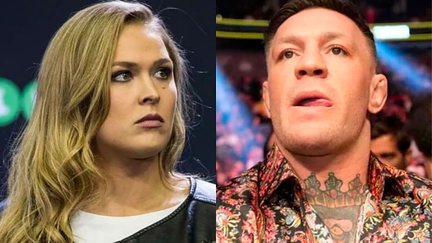 Conor McGregor, Ronda Rousey Make Views Clear on Female UFC Star’s Knockout of Male Sparring Partner