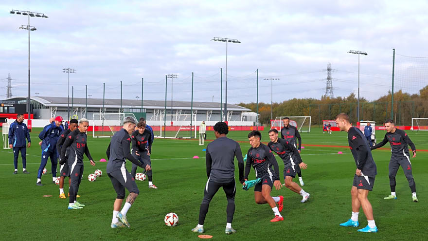 Shocking scenes as uninvited ‘midfielder’ demands Man Utd contract after Carrington security breach