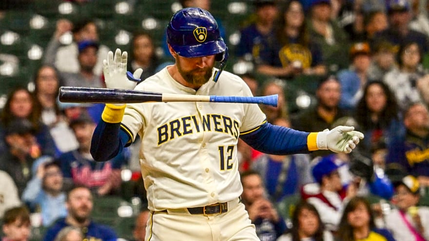 Brewers Announce Rhys Hoskins News After Leaving Marlins Game