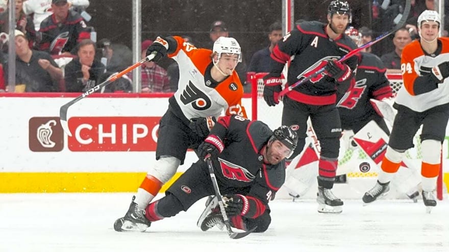 3 Takeaways From Flyers’ Game 2 OT Loss to Hurricanes