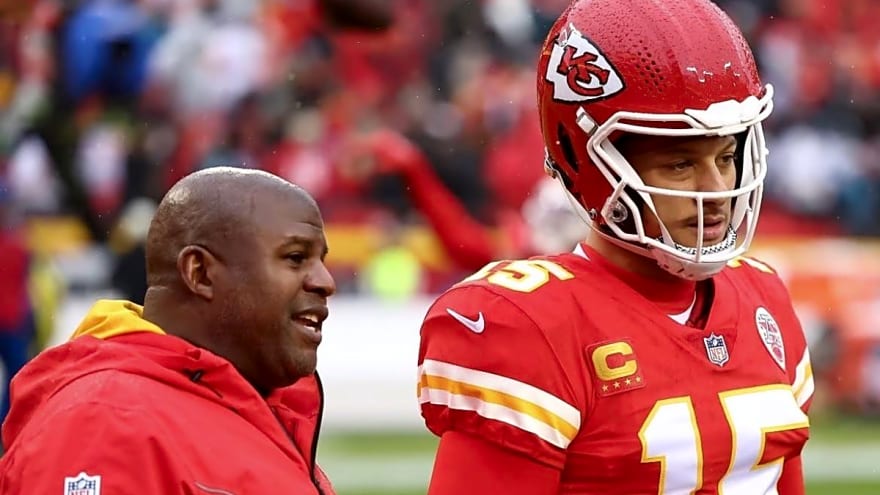 'Could Drive You Crazy': Chiefs’ Eric Bieniemy Shares Honest Thoughts on How Patrick Mahomes Has Changed Over Time