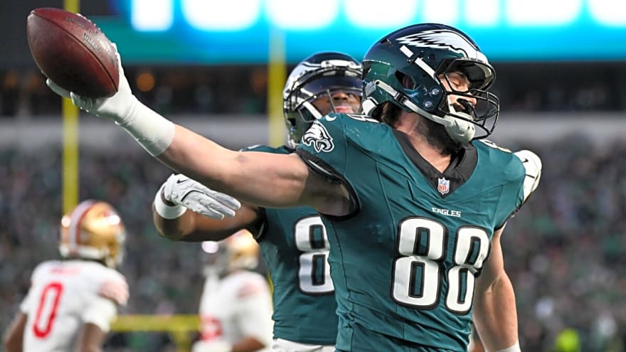Eagles 4-round 2026 NFL mock draft: Philadelphia replaces TE Dallas Goedert and prepares for a legendary retirement