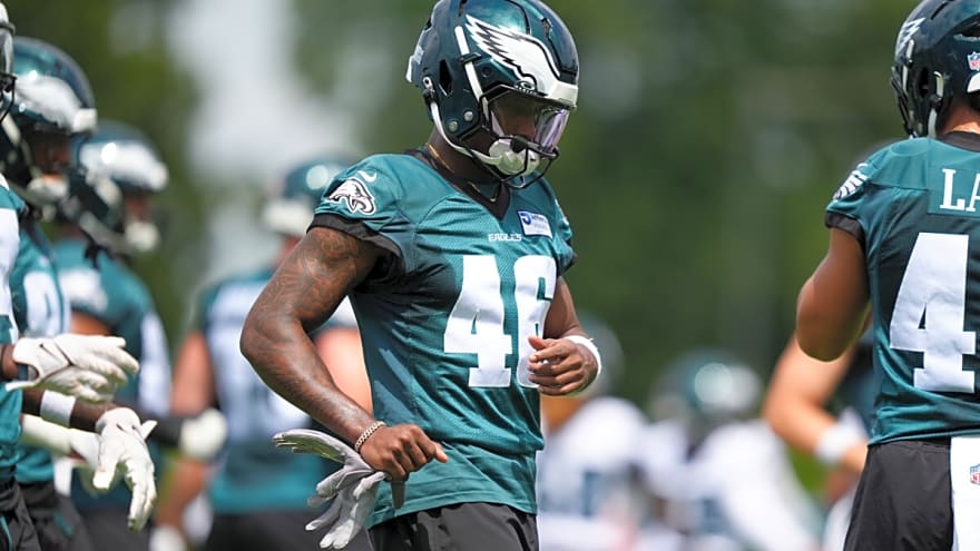 Eagles&#39; early training camp stud who has impressed A.J. Brown injured during first padded practice