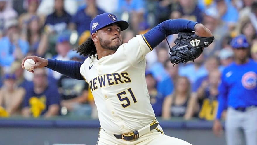 Ex-Brewers star Freddy Peralta gives telling 4-word response to contract extension question