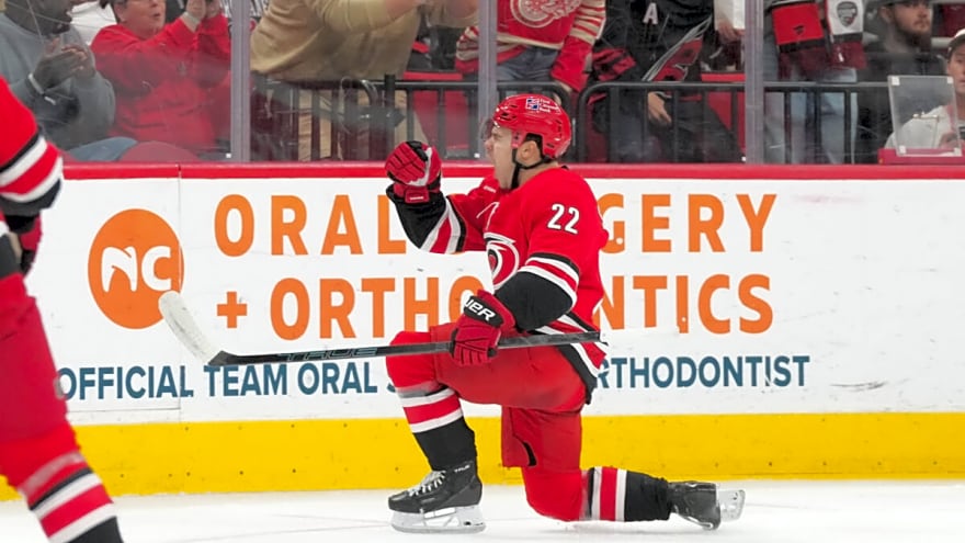 Jaccob Slavin’s 300th Point Propels Hurricanes to 3-2 Win Over Kraken
