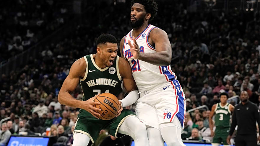 Blockbuster Mock Trade Sends Bucks’ Giannis Antetokounmpo to 76ers to Form Big 3 With Joel Embiid, Tyrese Maxey