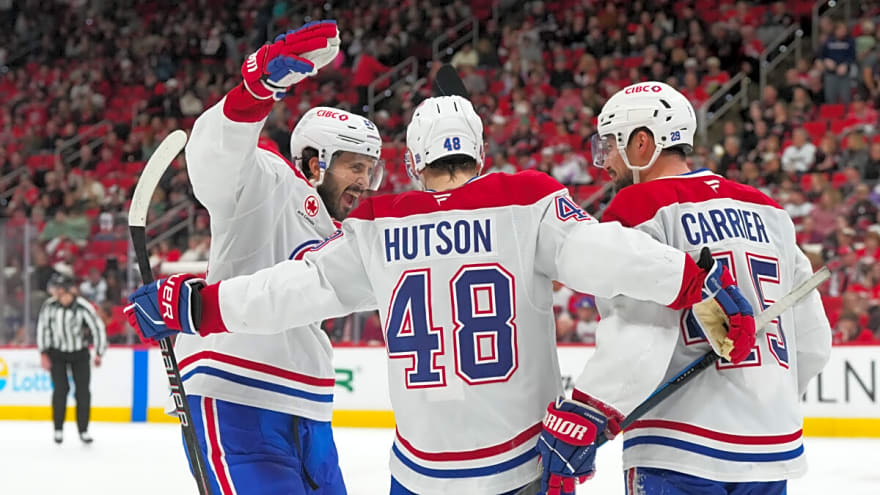Canadiens’ Lane Hutson Reaches 100 Career Assists