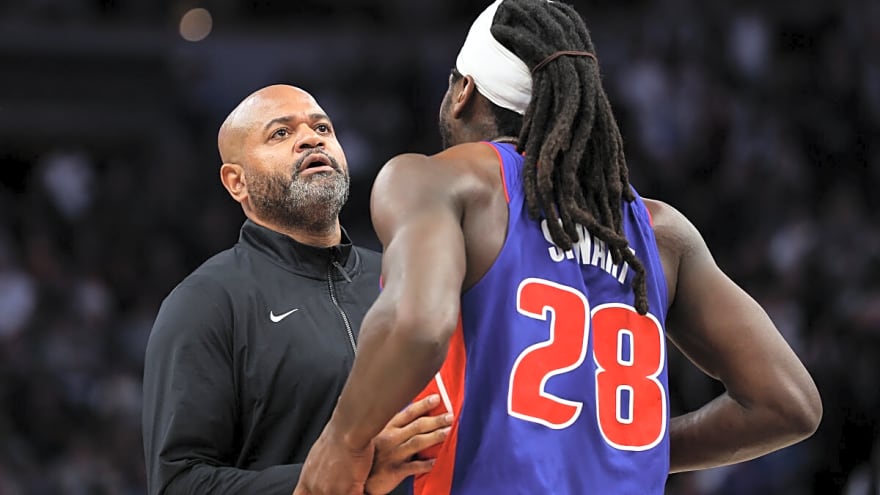 Pistons Coach Reacts to NBA's Punishment Decision on Isaiah Stewart