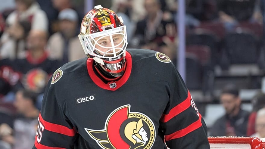 Senators Finally Giving Linus Ullmark the Support He Needs