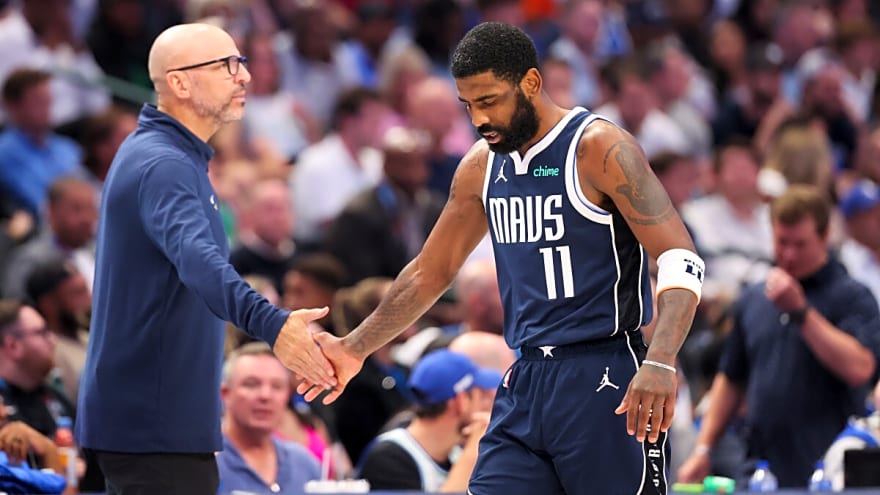 Mavericks Coach Jason Kidd Addresses Sharing a Birthday With Kyrie Irving