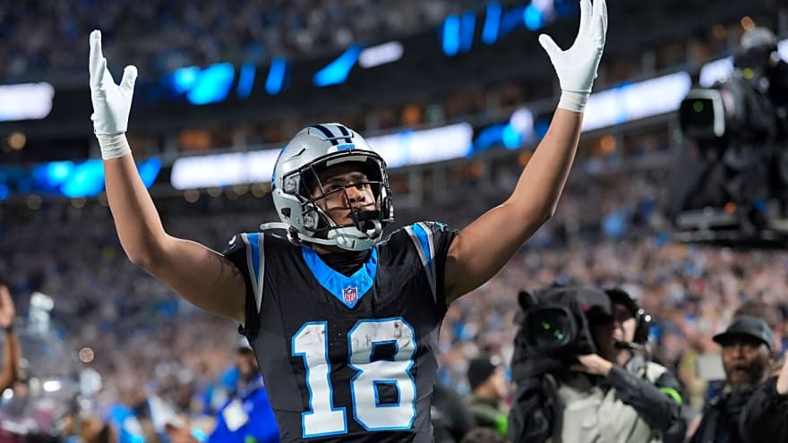 Panthers Move to Retain WRs Jalen Coker and Brycen Tremayne
