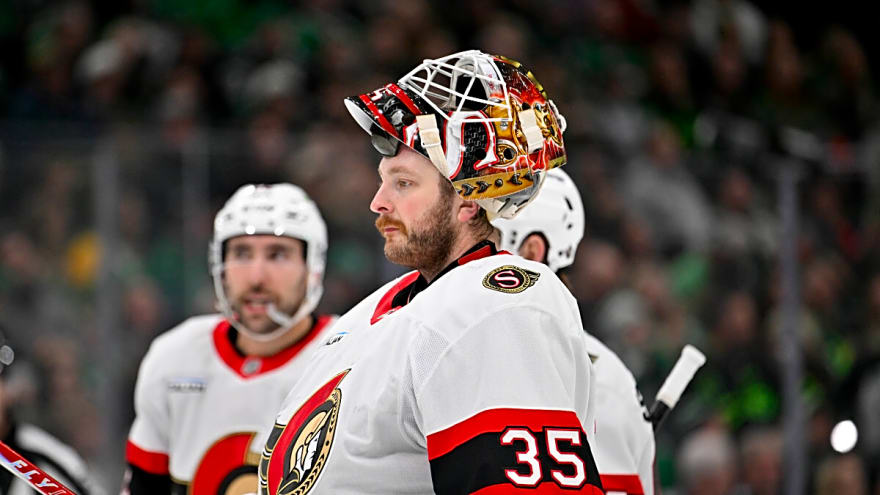 Ottawa Senators Make Linus Ullmark Announcement Amid NHL Season