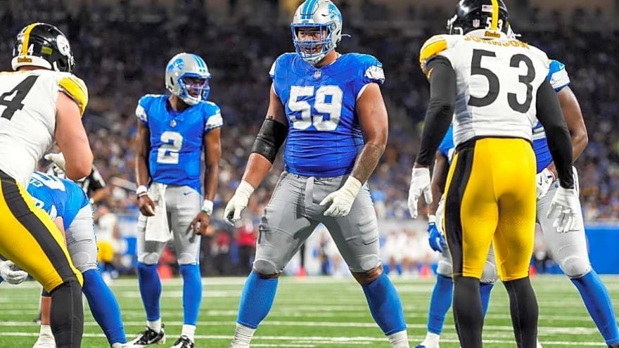 4 Lions who could be fighting for their roster spots after the 2026 NFL Draft