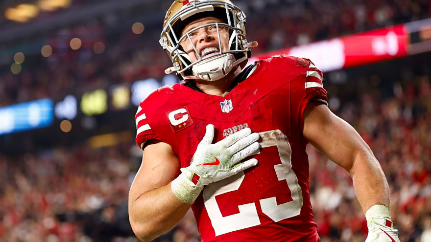 Christian McCaffrey and 49ers receive excellent injury news ahead of Week 15 matchup against the Titans