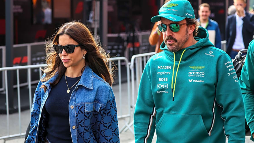 Fernando Alonso Spotted in Rare Mercedes as He Prepares for Fatherhood
