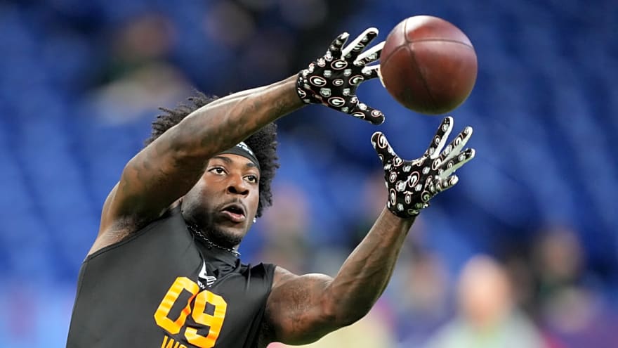 Saints got a private look at a draft prospect who could replace Rashid Shaheed for them in multiple ways