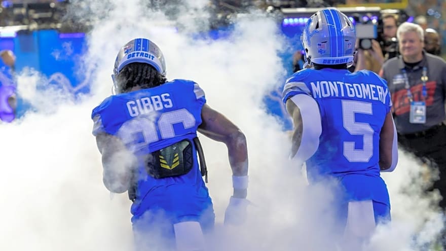 Detroit Lions RB David Montgomery Has High Praise For Teammate Jahmyr Gibbs