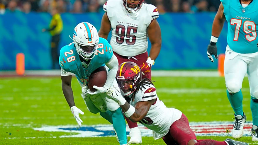 Three younger players have emerged for the Commanders after impressive showing in brutal loss to Dolphins