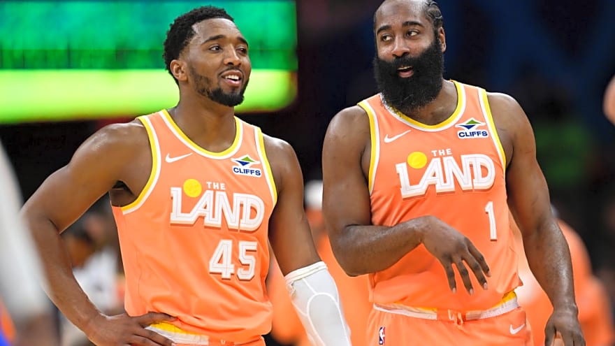 Final Injury Report for Hawks-Cavaliers: Will Donovan Mitchell, James Harden Play?