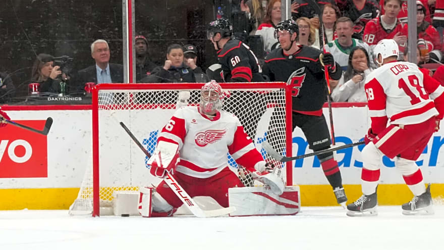Hurricanes Sit Alone Atop of Eastern Conference with 5-2 Win Over Red Wings