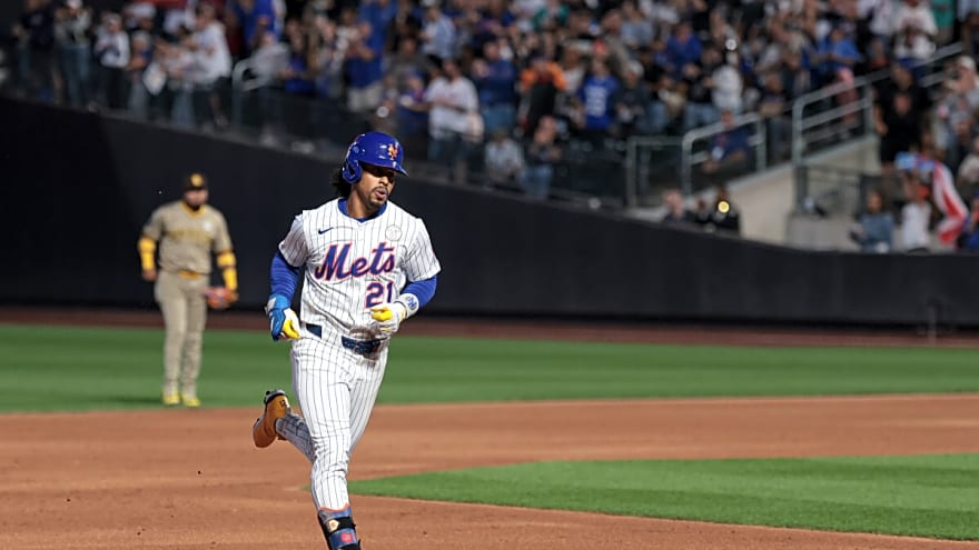 Francisco Lindor Shares On-Field Family Moment During National Anthem Before Mets-Padres
