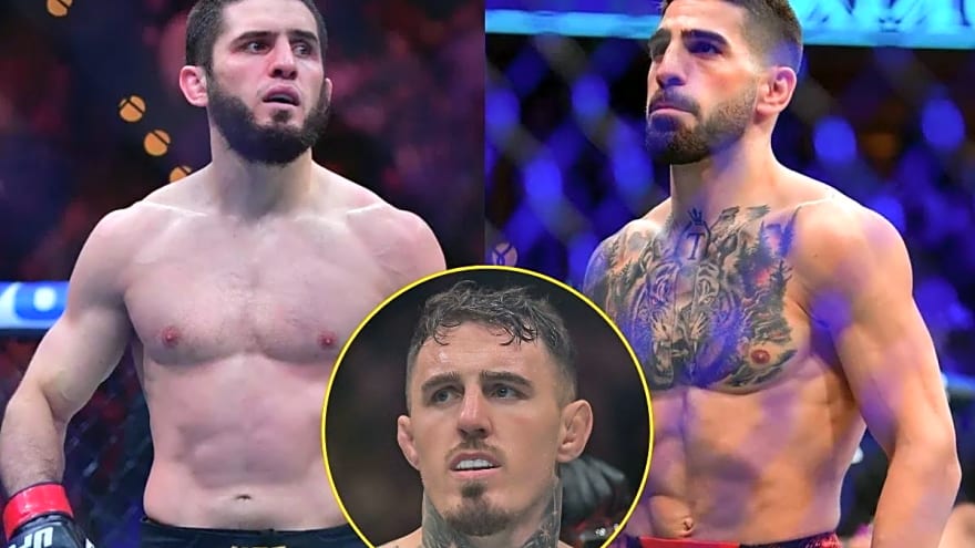 Islam Makhachev’s P4P Status Doesn’t Stop Tom Aspinall From Picking Ilia Topuria for Prestigious UFC Honor