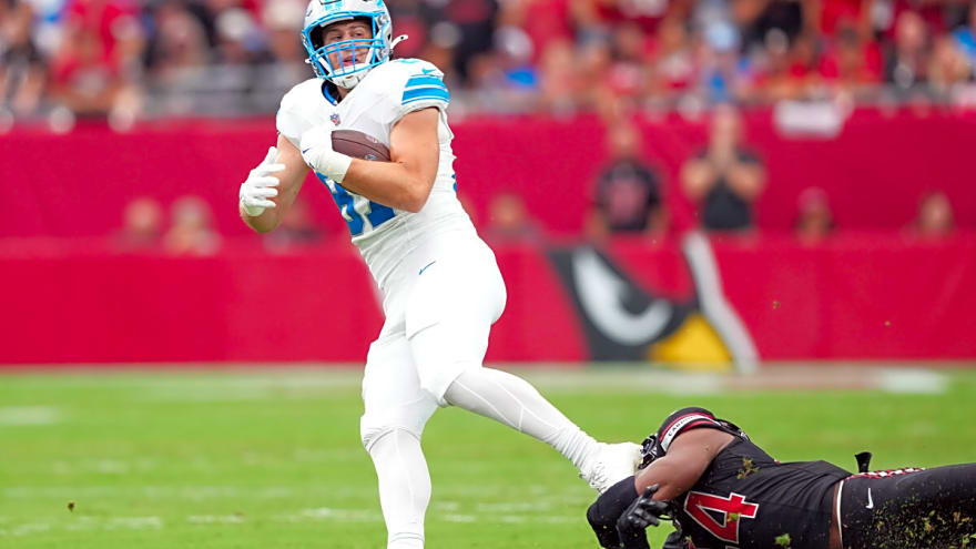 Lions Announce Sam LaPorta Development Before Eagles Game