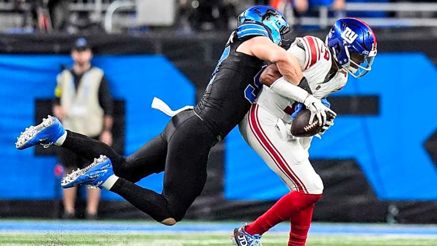 Giants tackle makes some of the most delusional comments about Lions edge Aidan Hutchinson, and the film totally proves him wrong