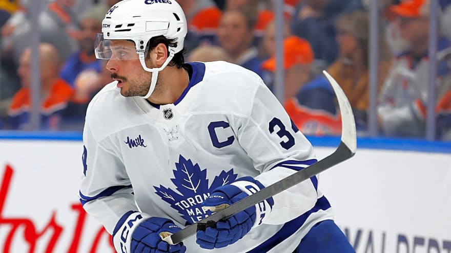 Auston Matthews Signals New Maple Leafs Era After Mitch Marner&#39;s Exit