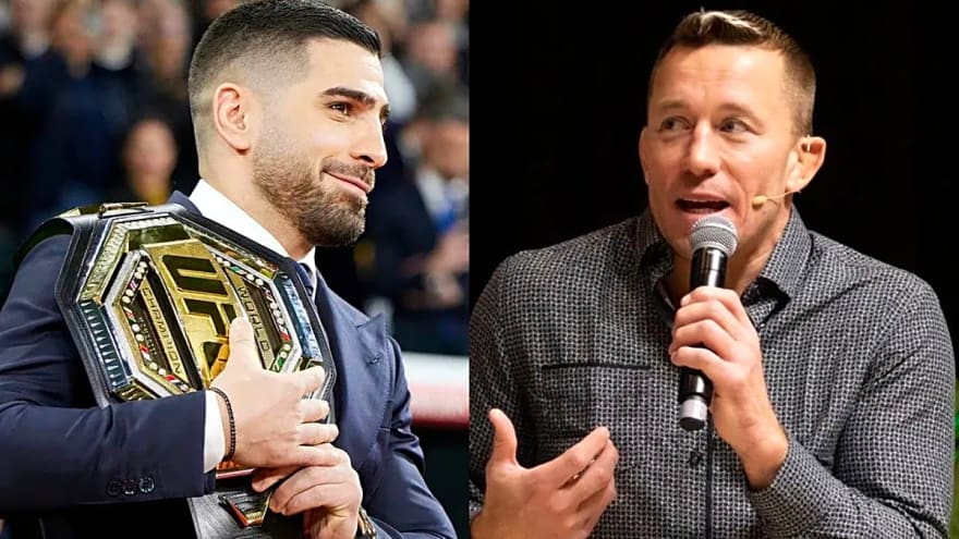 Georges St-Pierre Lays Out Ilia Topuria’s Path to UFC GOAT Status With Crucial Advice