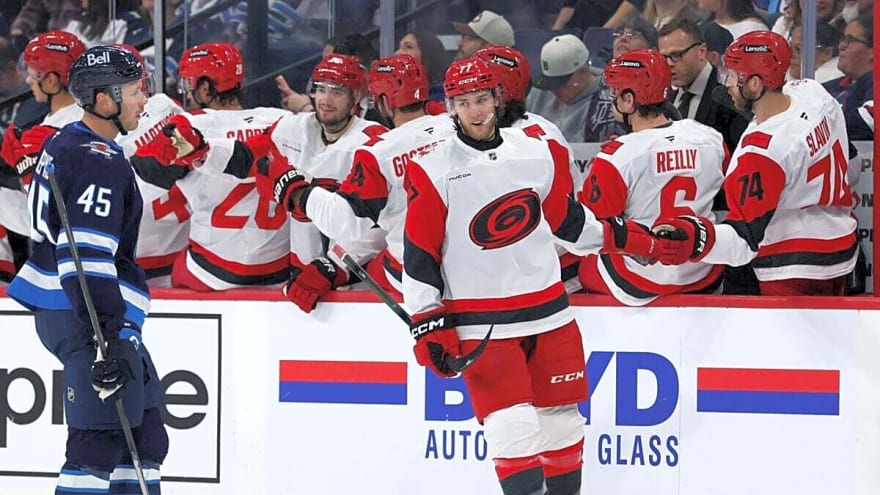 Nikolaj Ehlers’ Game-Winner Pushes Hurricanes’ Winning Streak to 7 After 3-2 Win