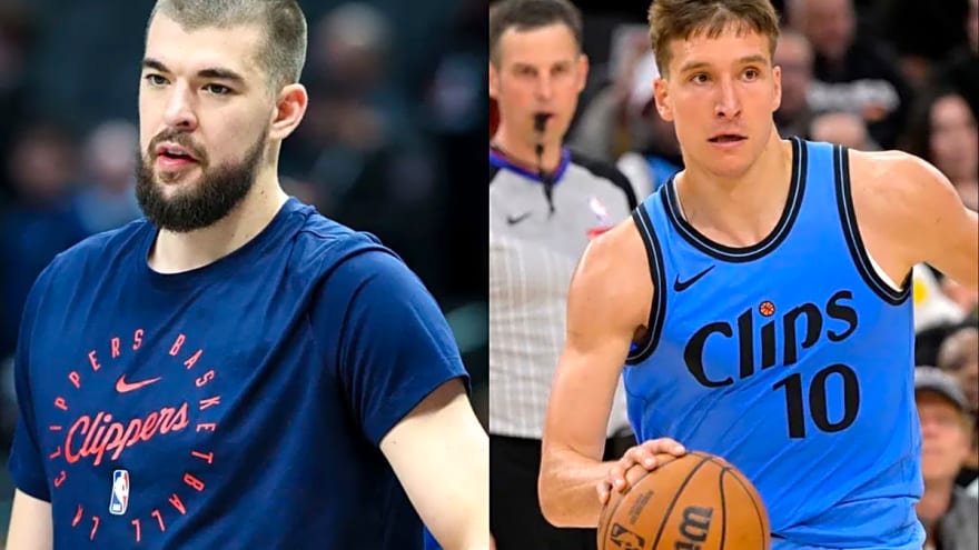 Clippers Announce Major Injury Update for Ivica Zubac and Bogdan Bogdanovic on Thursday