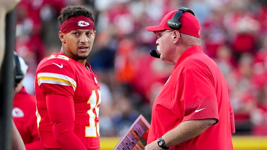 Chiefs QB Patrick Mahomes, HC Andy Reid comment on Jaguars&#39; sign-stealing accusations from last week