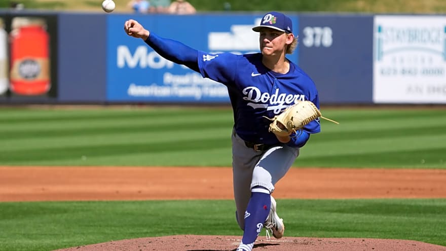 Dodgers Facing Starting Rotation Battle at Spring Training