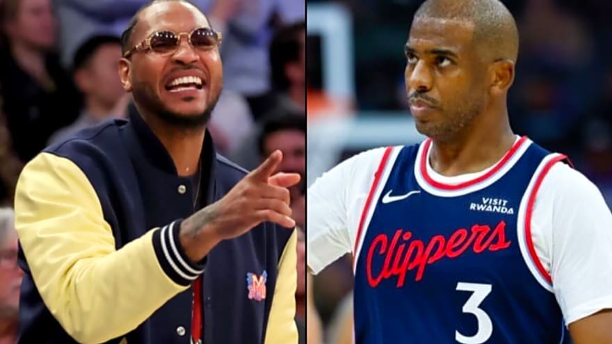 Carmelo Anthony Takes Stance On Lawrence Frank & Clippers’ Chris Paul Waive